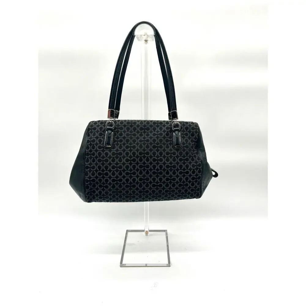 COACH Signature Turnlock Shoulder Bag, Structured Rare Opening